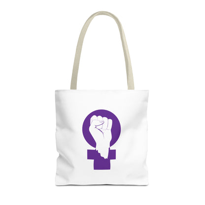 Empowerment Tote Bag for Feminists, Eco-Friendly Shopping Bag, Reusable Carryall, Gift for Women, Protest March Gear