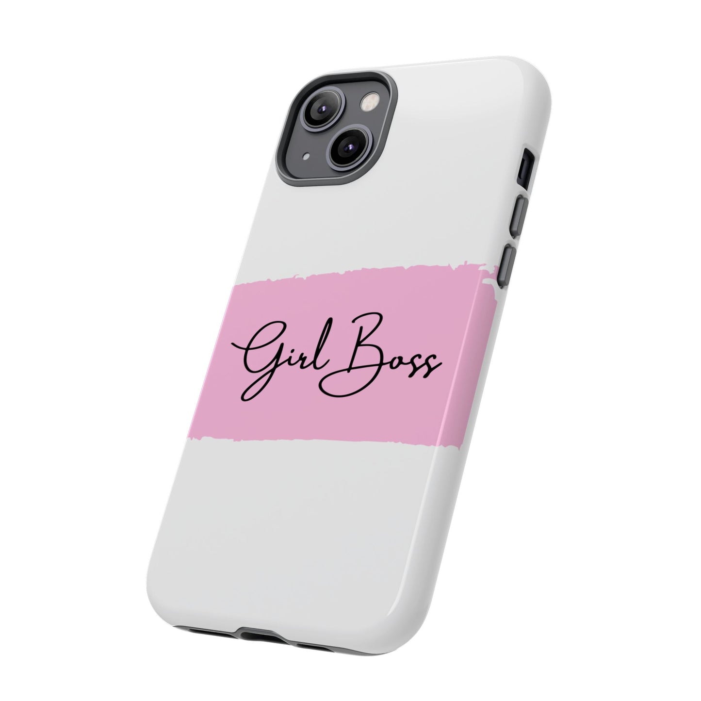 Girl Boss Phone Case - Chic and Stylish Protective Case for iPhone and Google Pixel, Empowering Women Design