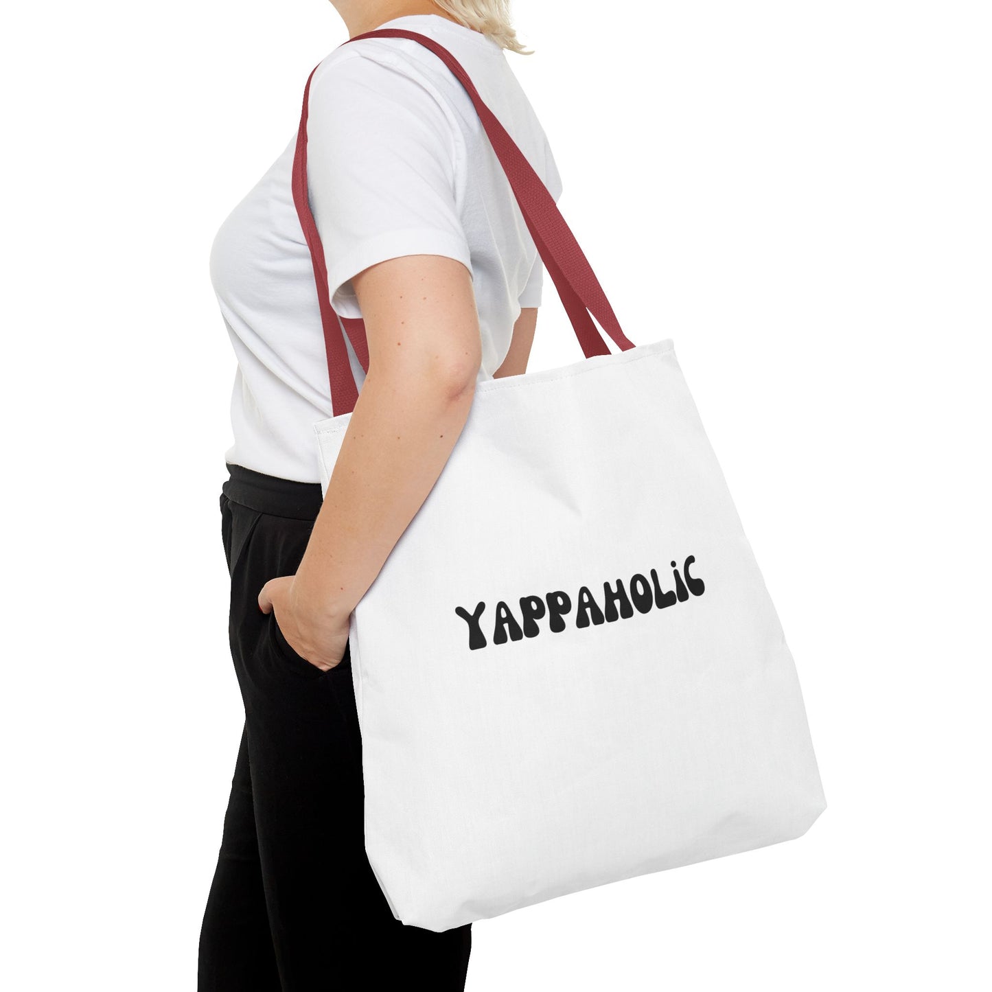 Yappaholic Tote Bag - Fun & Quirky, Perfect for Dog Lovers, Casual Use, Gifts, Shopping, Eco-Friendly