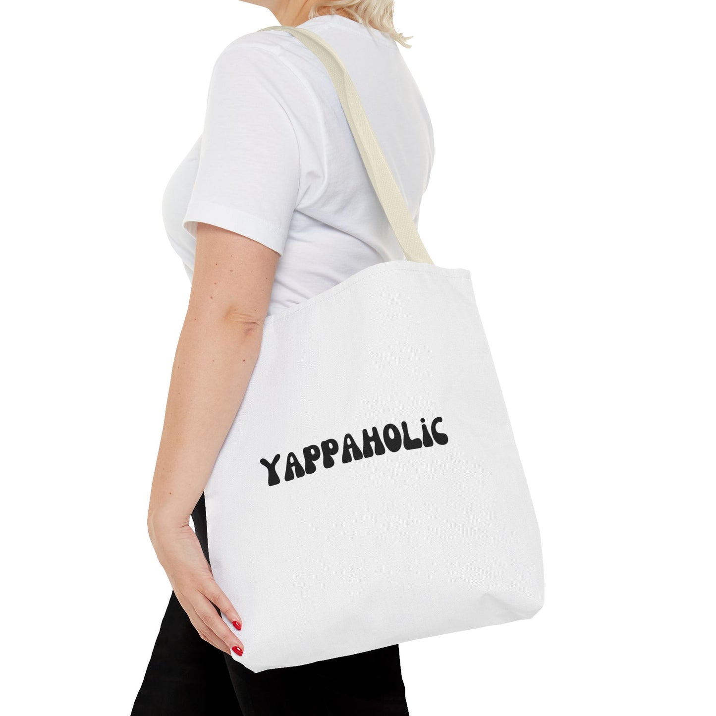 Yappaholic Tote Bag - Fun & Quirky, Perfect for Dog Lovers, Casual Use, Gifts, Shopping, Eco-Friendly