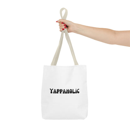 Yappaholic Tote Bag - Fun & Quirky, Perfect for Dog Lovers, Casual Use, Gifts, Shopping, Eco-Friendly