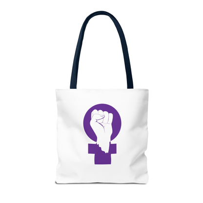 Empowerment Tote Bag for Feminists, Eco-Friendly Shopping Bag, Reusable Carryall, Gift for Women, Protest March Gear