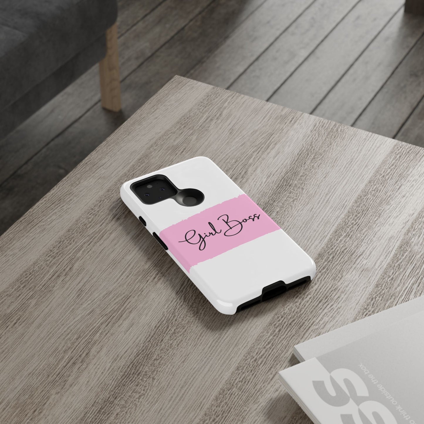 Girl Boss Phone Case - Chic and Stylish Protective Case for iPhone and Google Pixel, Empowering Women Design