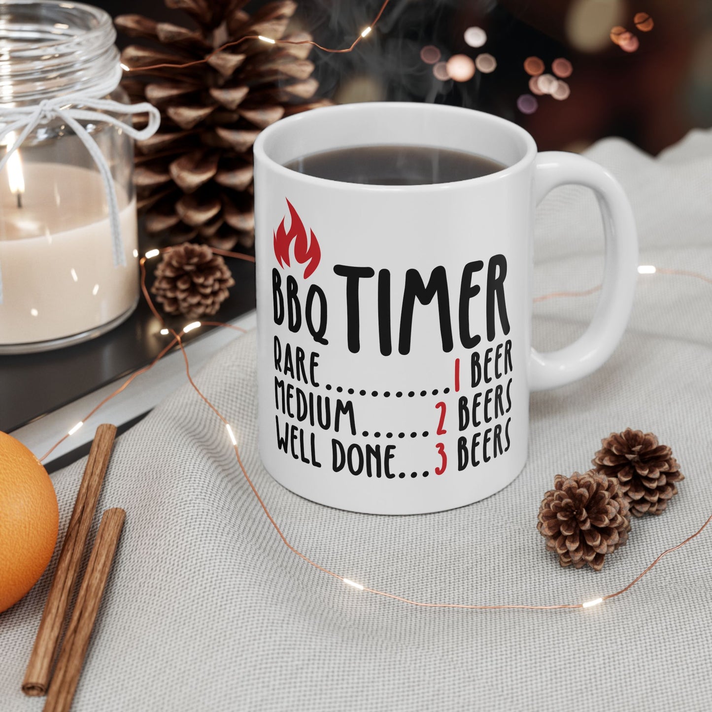 BBQ Timer Mug