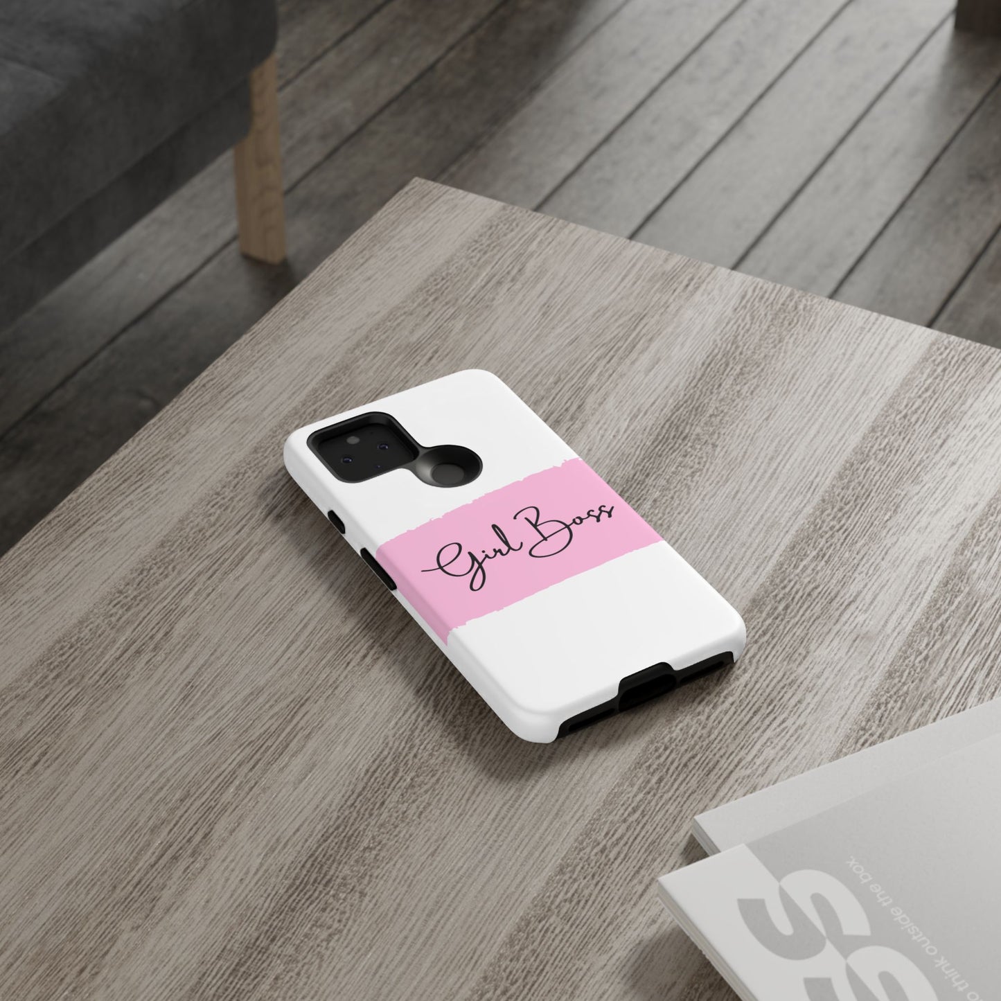 Girl Boss Phone Case - Chic and Stylish Protective Case for iPhone and Google Pixel, Empowering Women Design