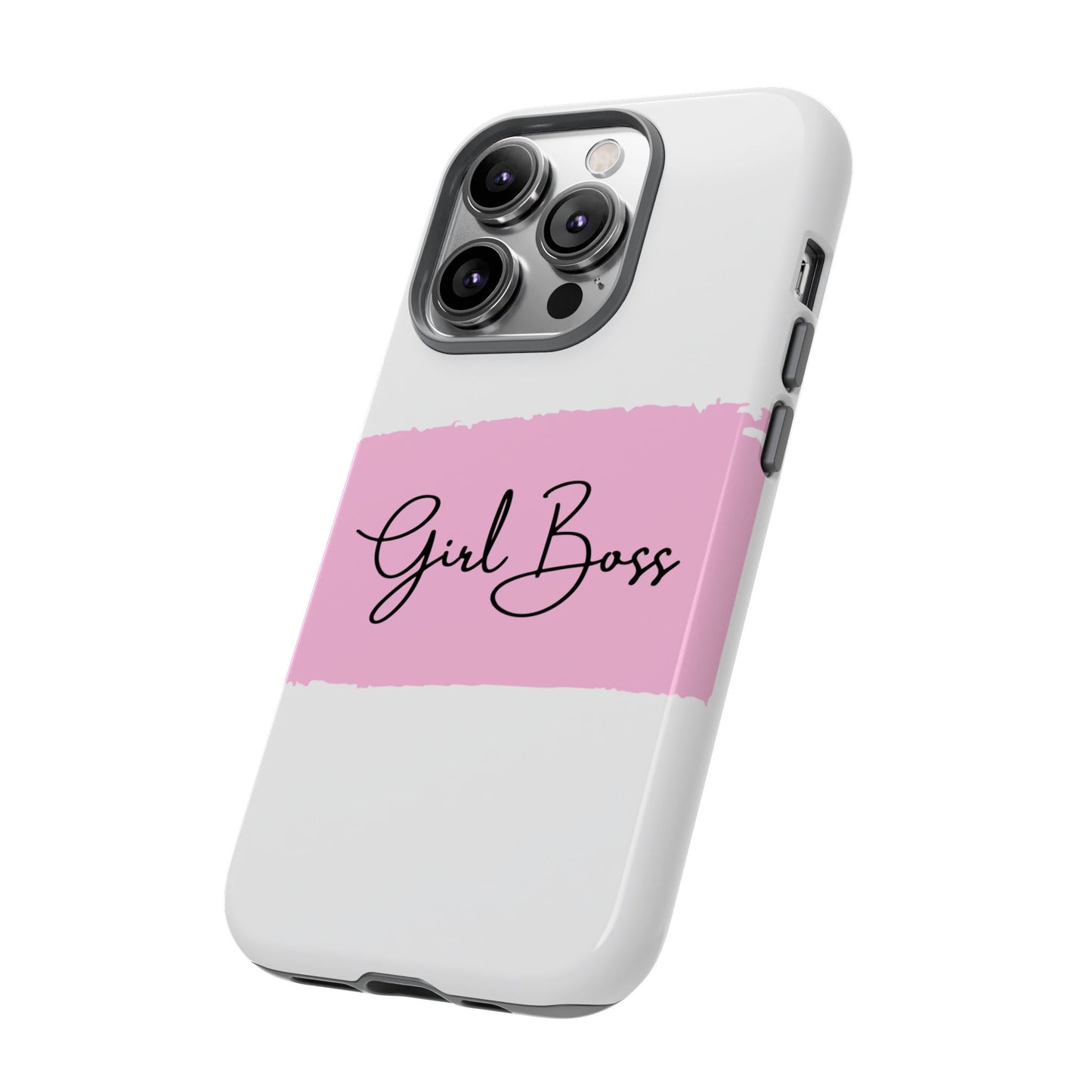 Girl Boss Phone Case - Chic and Stylish Protective Case for iPhone and Google Pixel, Empowering Women Design