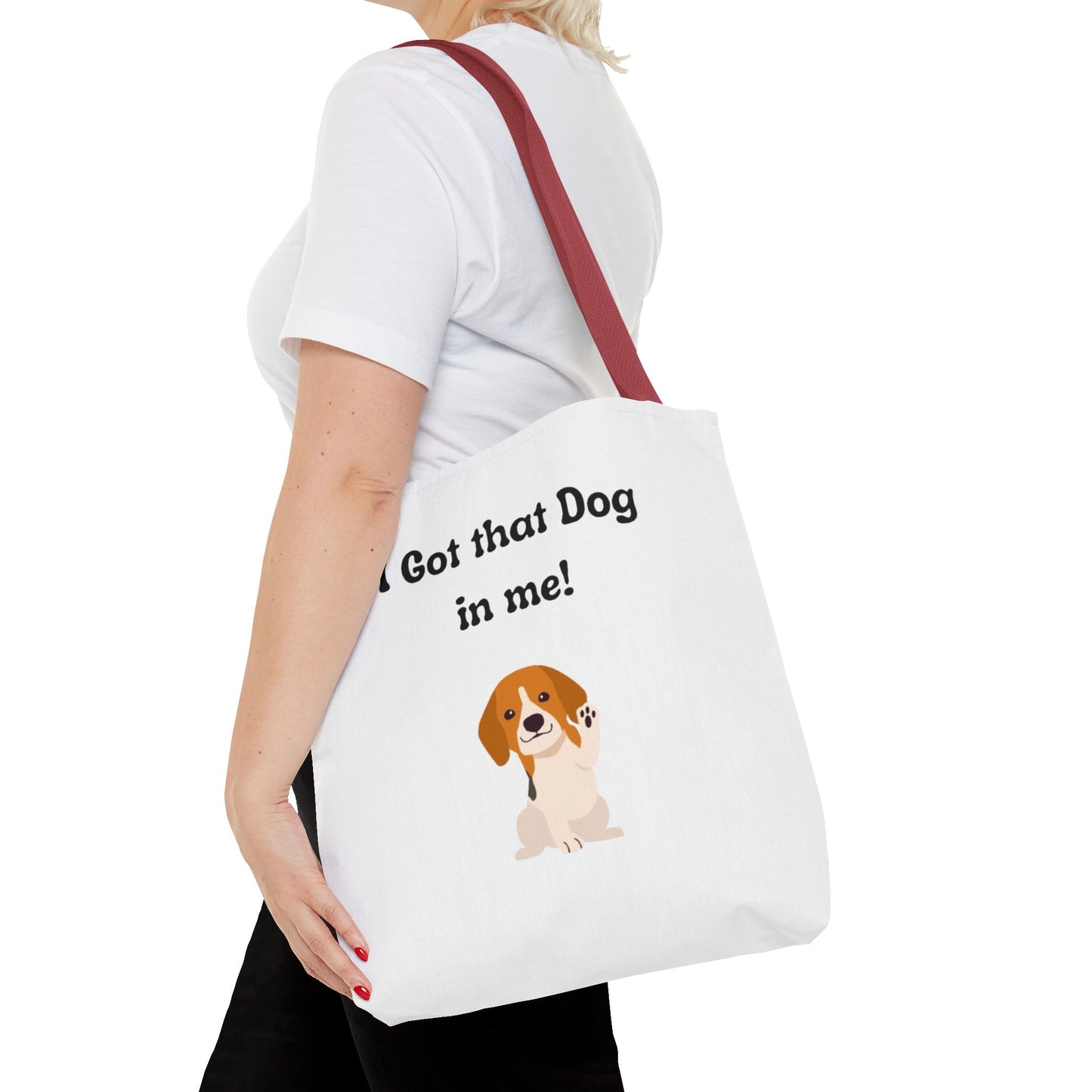 I Got That Dog in Me! Tote Bag - Perfect for Dog Lovers, Gifts for Pet Owners, Shopping, Beach Days, or Dog Walks