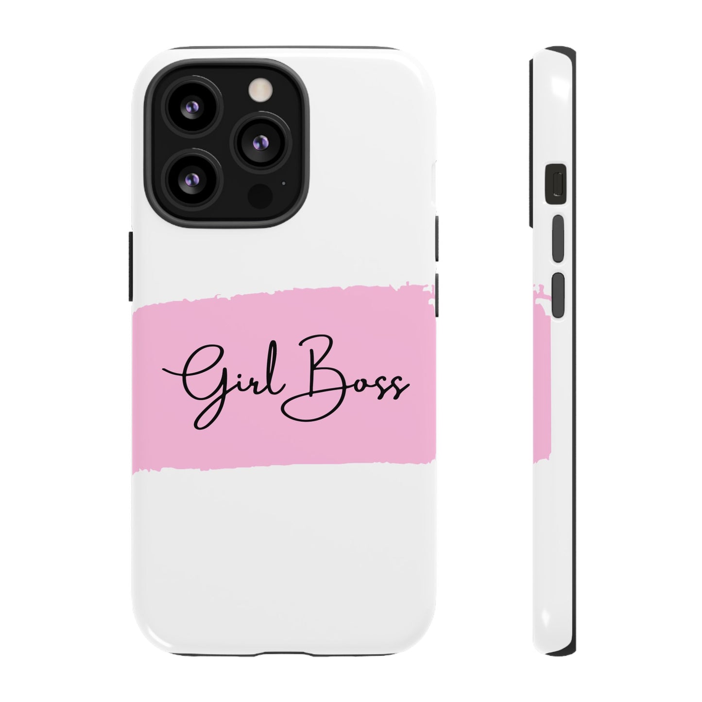 Girl Boss Phone Case - Chic and Stylish Protective Case for iPhone and Google Pixel, Empowering Women Design
