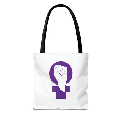 Empowerment Tote Bag for Feminists, Eco-Friendly Shopping Bag, Reusable Carryall, Gift for Women, Protest March Gear