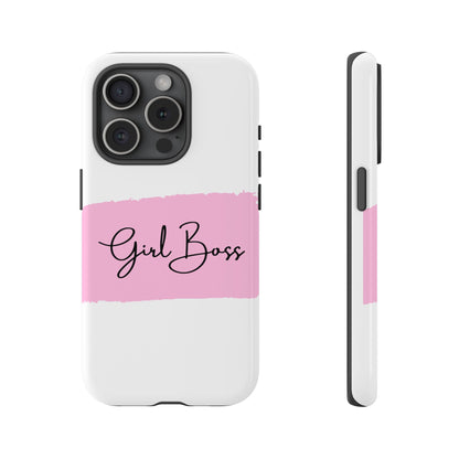 Girl Boss Phone Case - Chic and Stylish Protective Case for iPhone and Google Pixel, Empowering Women Design