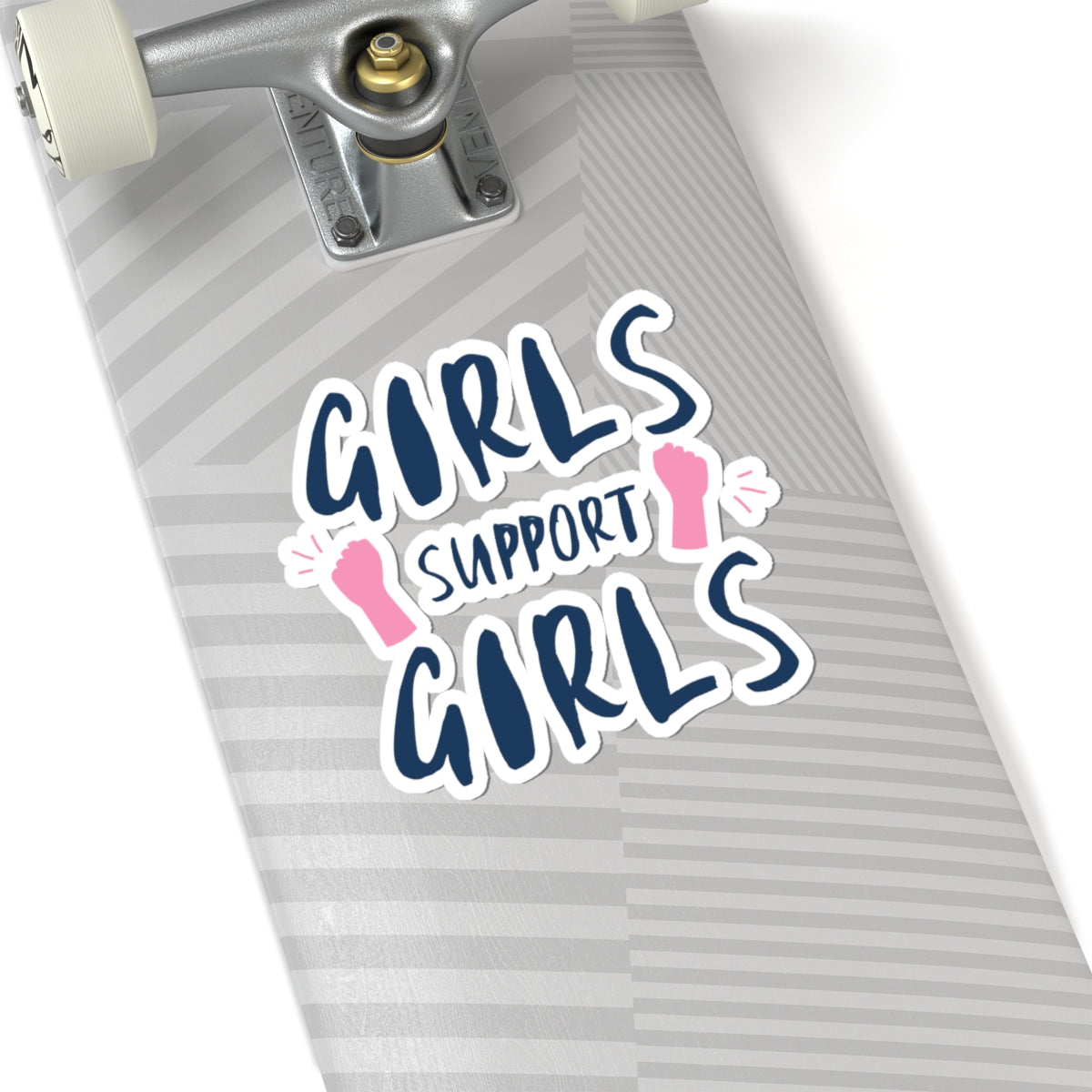 Empowering Girls Support Sticker, Feminist Vinyl Decal for Teens, Laptop Sticker, Gift for Her, Women's Rights, Positive Vibe
