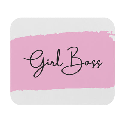 Girl Boss Mouse Pad, Cute Desk Accessories, Office Decor, Gifts for Her, Motivational Work Station for Girlfriend, Wife