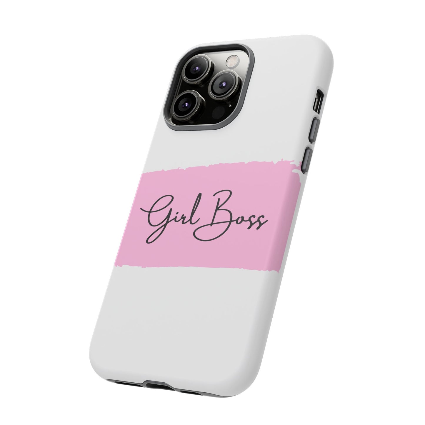 Girl Boss Phone Case - Chic and Stylish Protective Case for iPhone and Google Pixel, Empowering Women Design