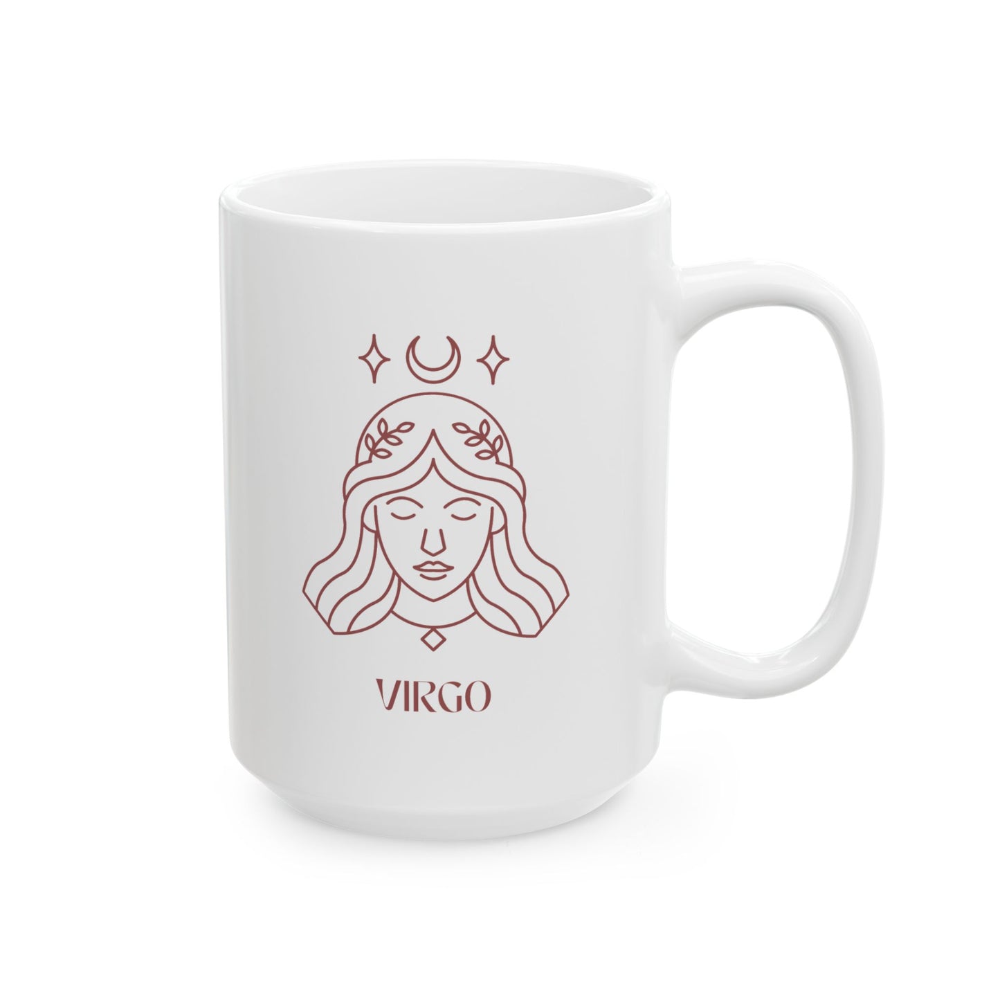Virgo Zodiac Ceramic Coffee Mug – Perfect for Gift-Giving and Everyday Use | Zodiac Lovers
