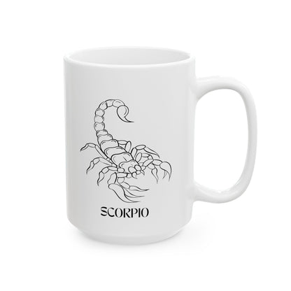 Scorpio Zodiac Ceramic Mug - 11oz & 15oz