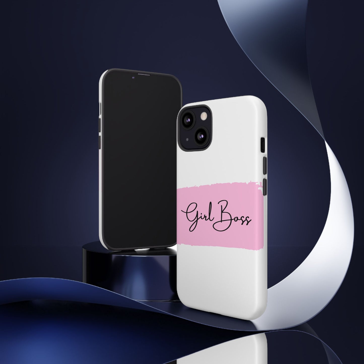 Girl Boss Phone Case - Chic and Stylish Protective Case for iPhone and Google Pixel, Empowering Women Design