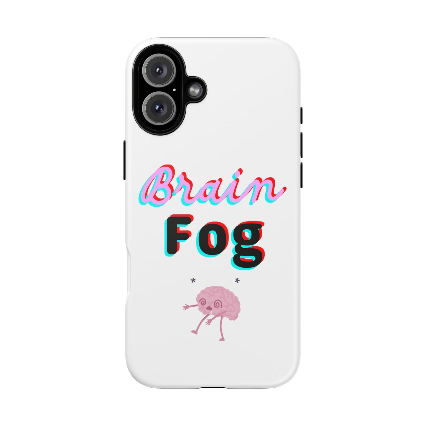 Brain Fog Phone Case - Cute Mental Health Accessory