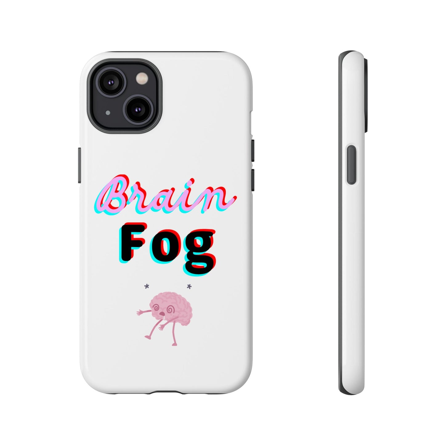 Brain Fog Phone Case - Cute Mental Health Accessory