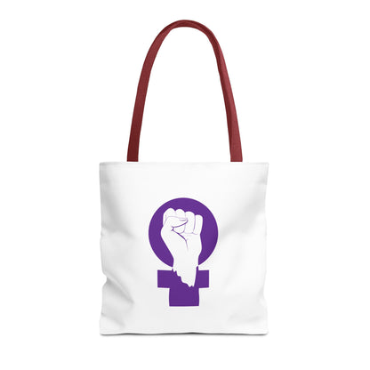 Empowerment Tote Bag for Feminists, Eco-Friendly Shopping Bag, Reusable Carryall, Gift for Women, Protest March Gear