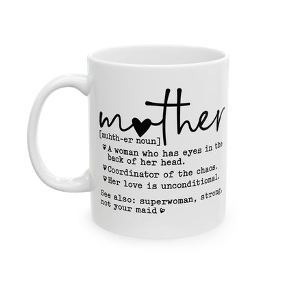 Inspirational Ceramic Mug for Moms - Perfect Mother's Day Gift