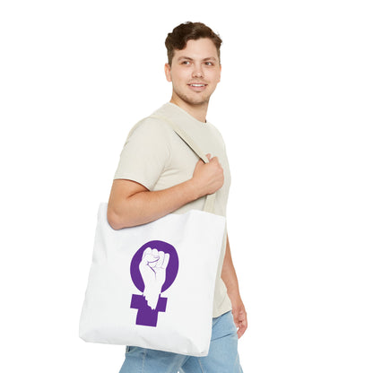 Empowerment Tote Bag for Feminists, Eco-Friendly Shopping Bag, Reusable Carryall, Gift for Women, Protest March Gear