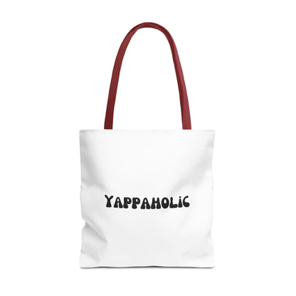 Yappaholic Tote Bag - Fun & Quirky, Perfect for Dog Lovers, Casual Use, Gifts, Shopping, Eco-Friendly