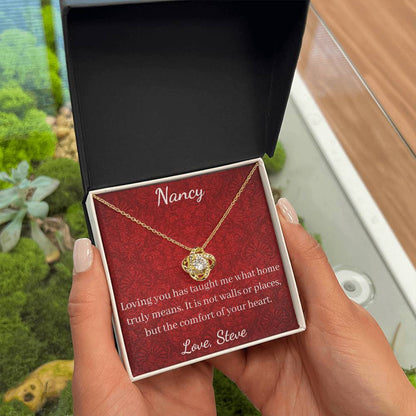 Loving you has taught me what home truly means. It is not walls or places, but the comfort of your heart.