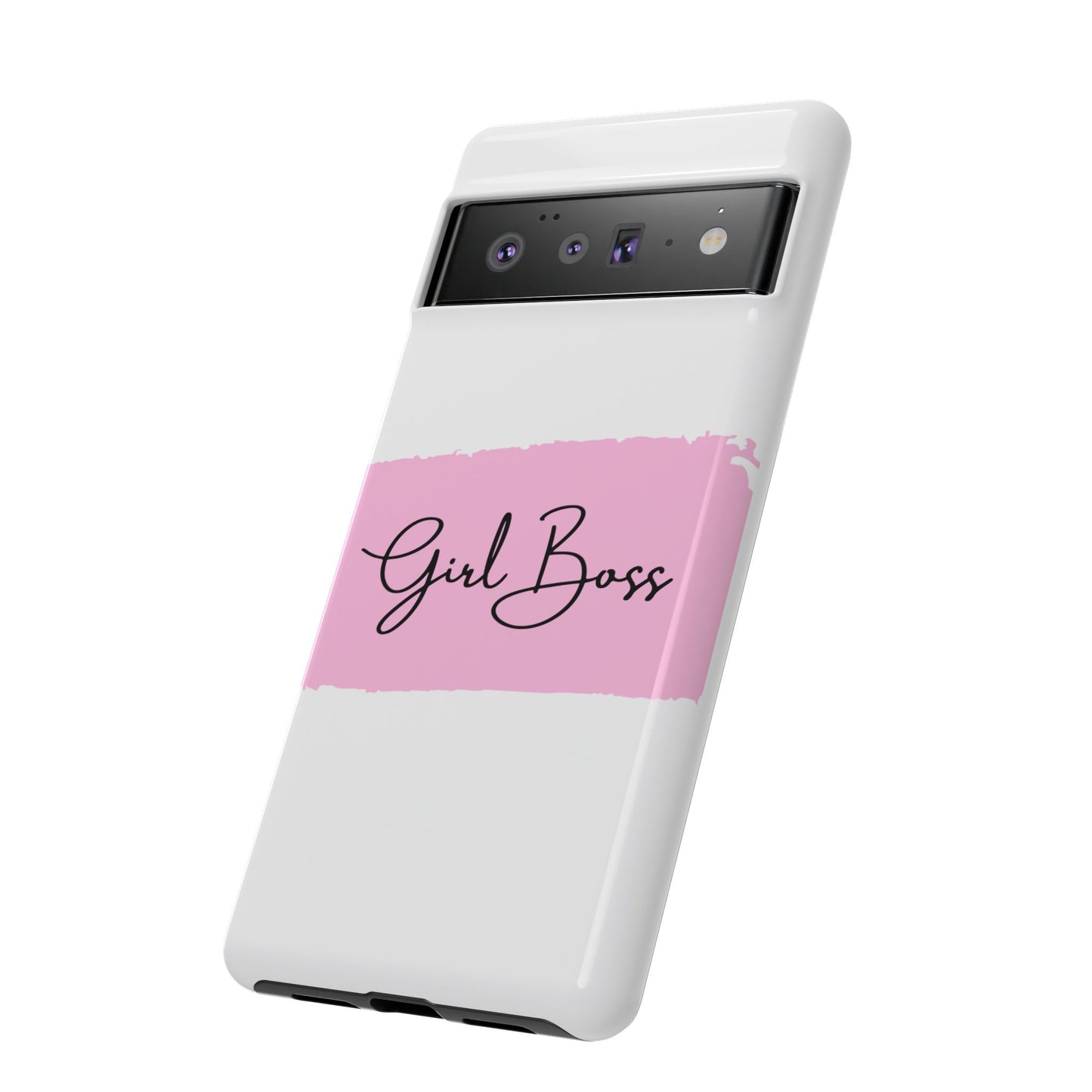 Girl Boss Phone Case - Chic and Stylish Protective Case for iPhone and Google Pixel, Empowering Women Design