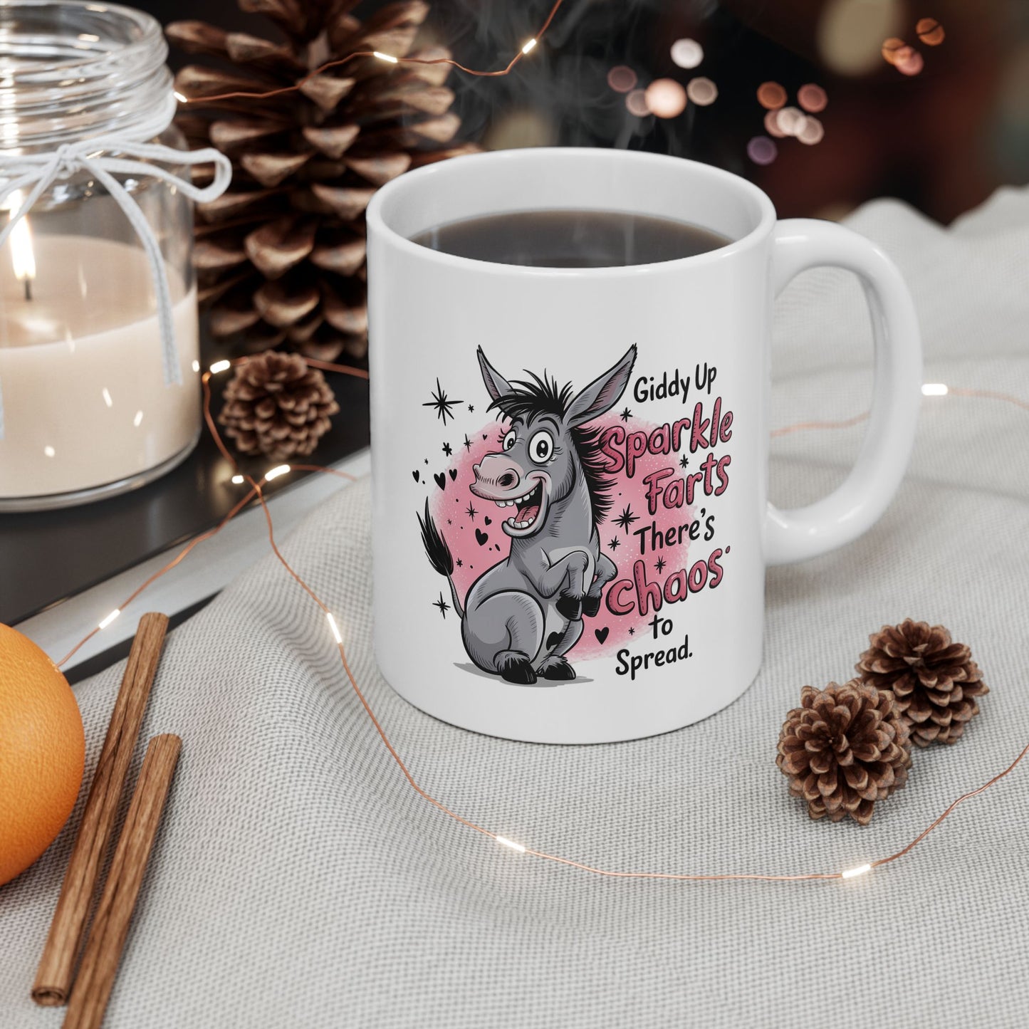 Magical Unicorn Ceramic Mug - Perfect for Coffee Lovers, Fun Gifts, Home Decor, Office Use, Birthday or Celebration