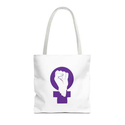 Empowerment Tote Bag for Feminists, Eco-Friendly Shopping Bag, Reusable Carryall, Gift for Women, Protest March Gear