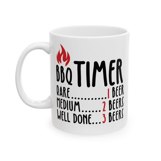 BBQ Timer Mug