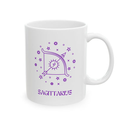 Charming Sagittarius Ceramic Mug - Perfect for Coffee Lovers and Gift Giving