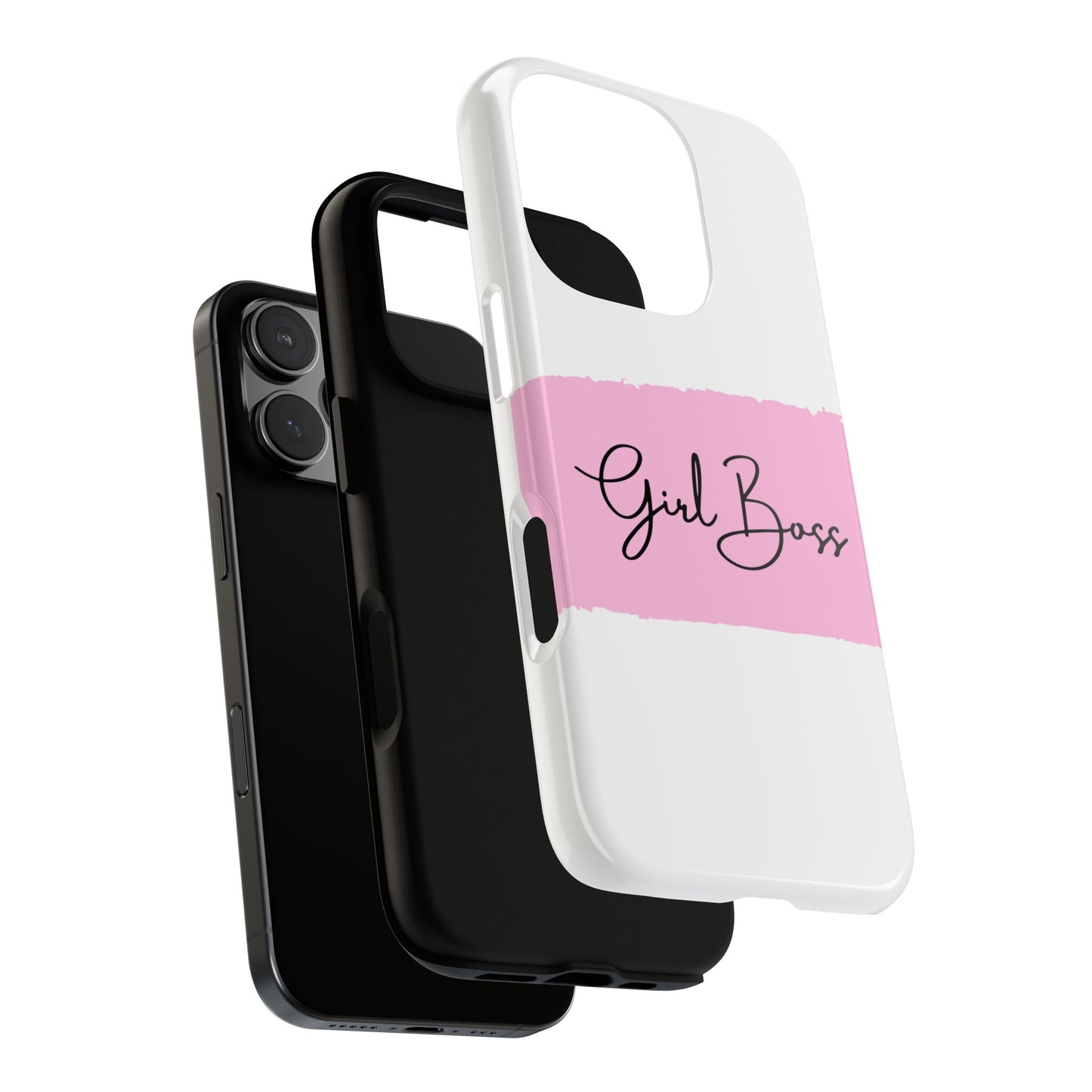 Girl Boss Phone Case - Chic and Stylish Protective Case for iPhone and Google Pixel, Empowering Women Design