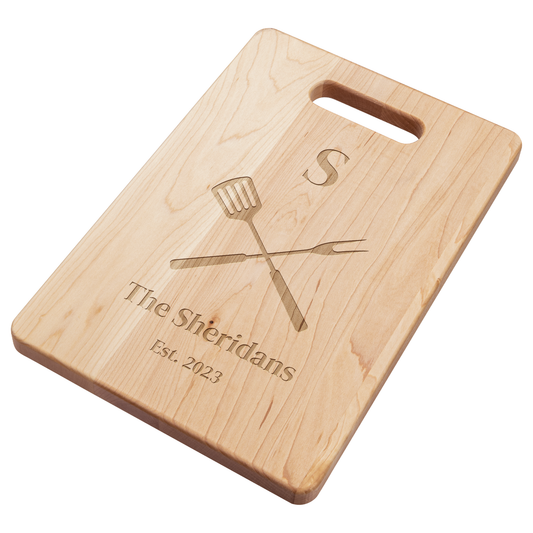 Personalized Family Cutting Board