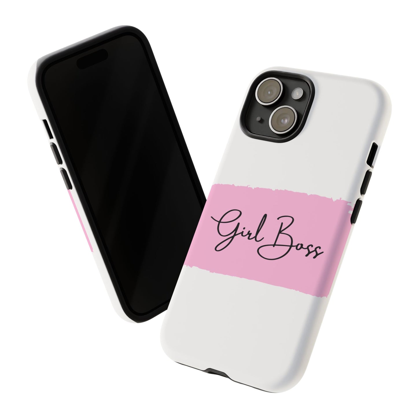 Girl Boss Phone Case - Chic and Stylish Protective Case for iPhone and Google Pixel, Empowering Women Design