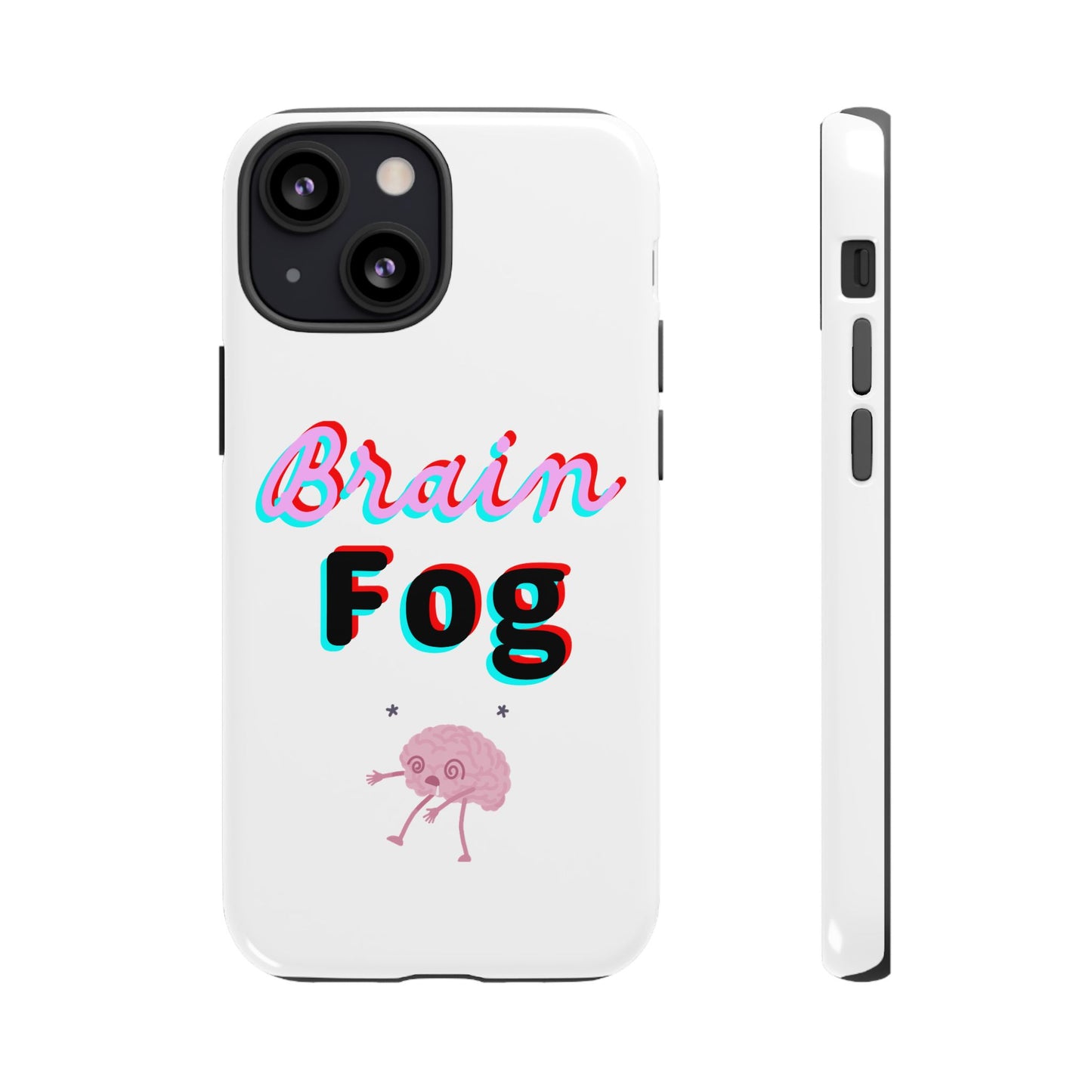 Brain Fog Phone Case - Cute Mental Health Accessory