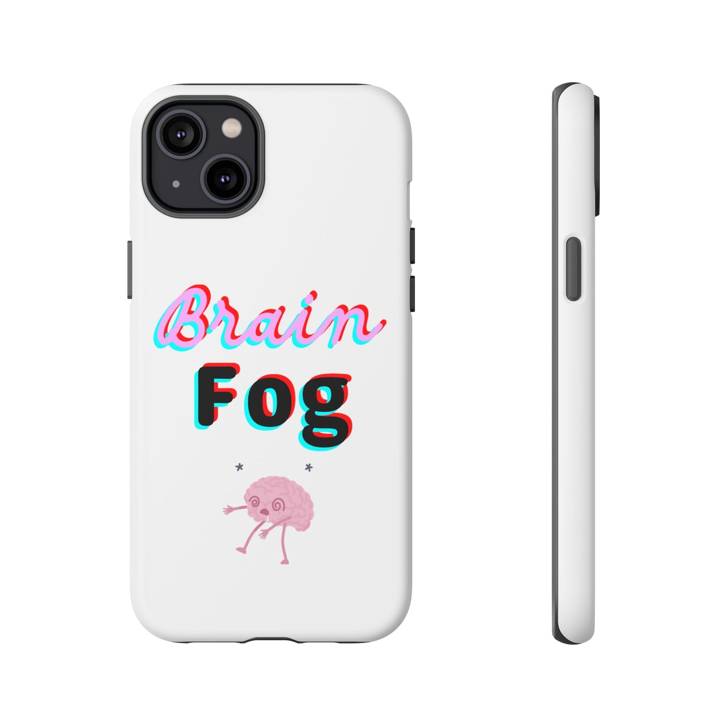 Brain Fog Phone Case - Cute Mental Health Accessory