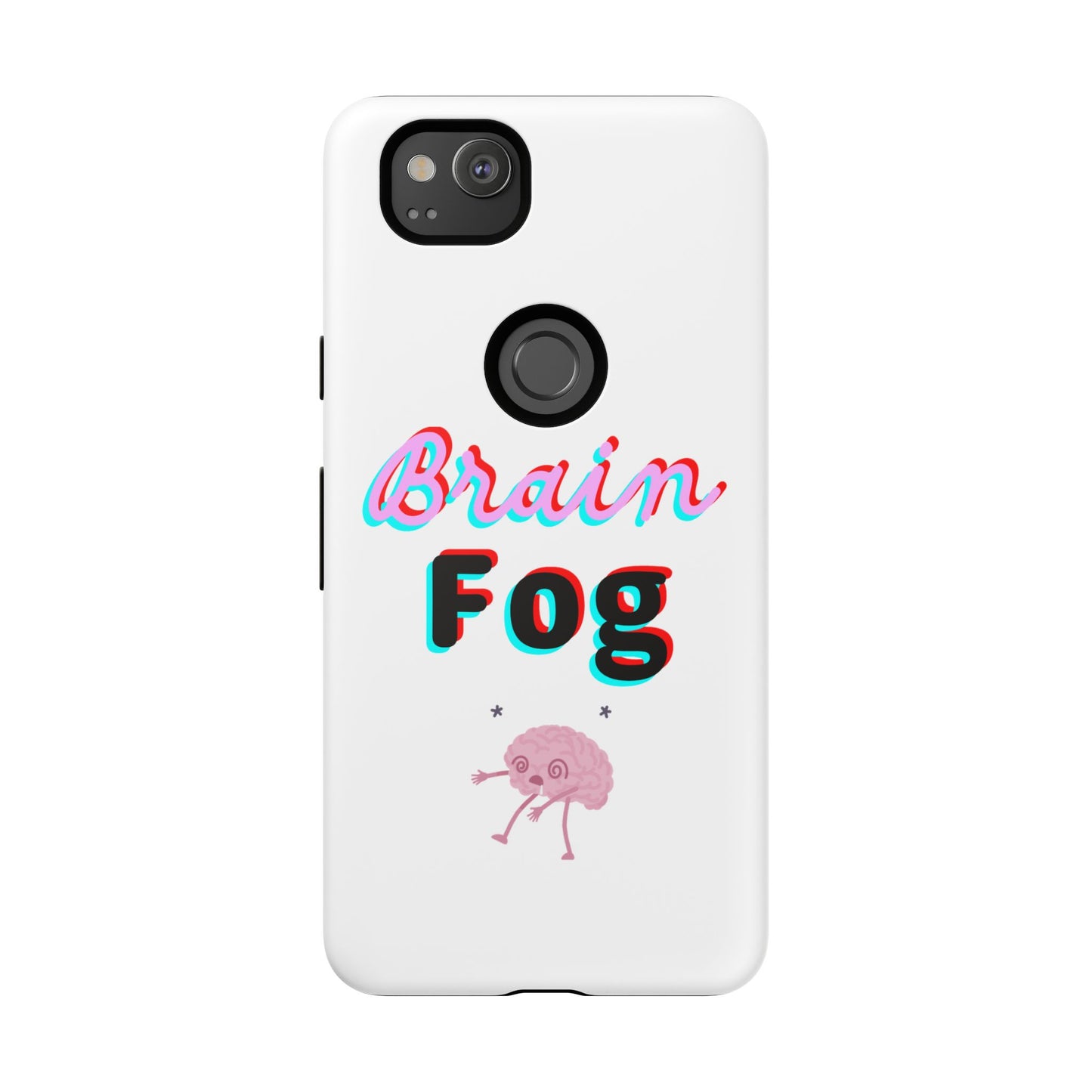 Brain Fog Phone Case - Cute Mental Health Accessory