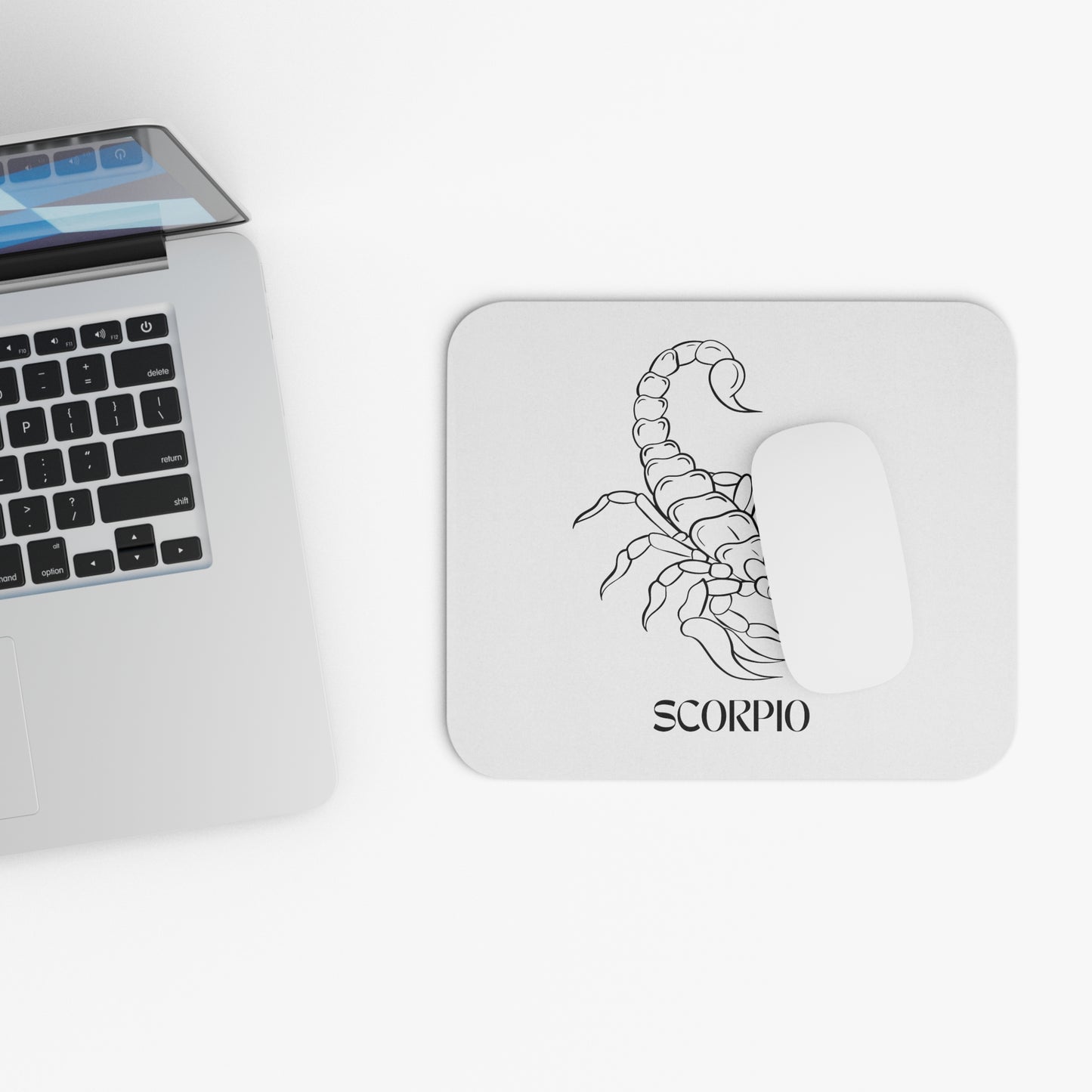 Scorpio Mouse Pad | Zodiac Desk Accessory, Astrology Gift, Unique Workspace Decor, Stylish Office Supplies