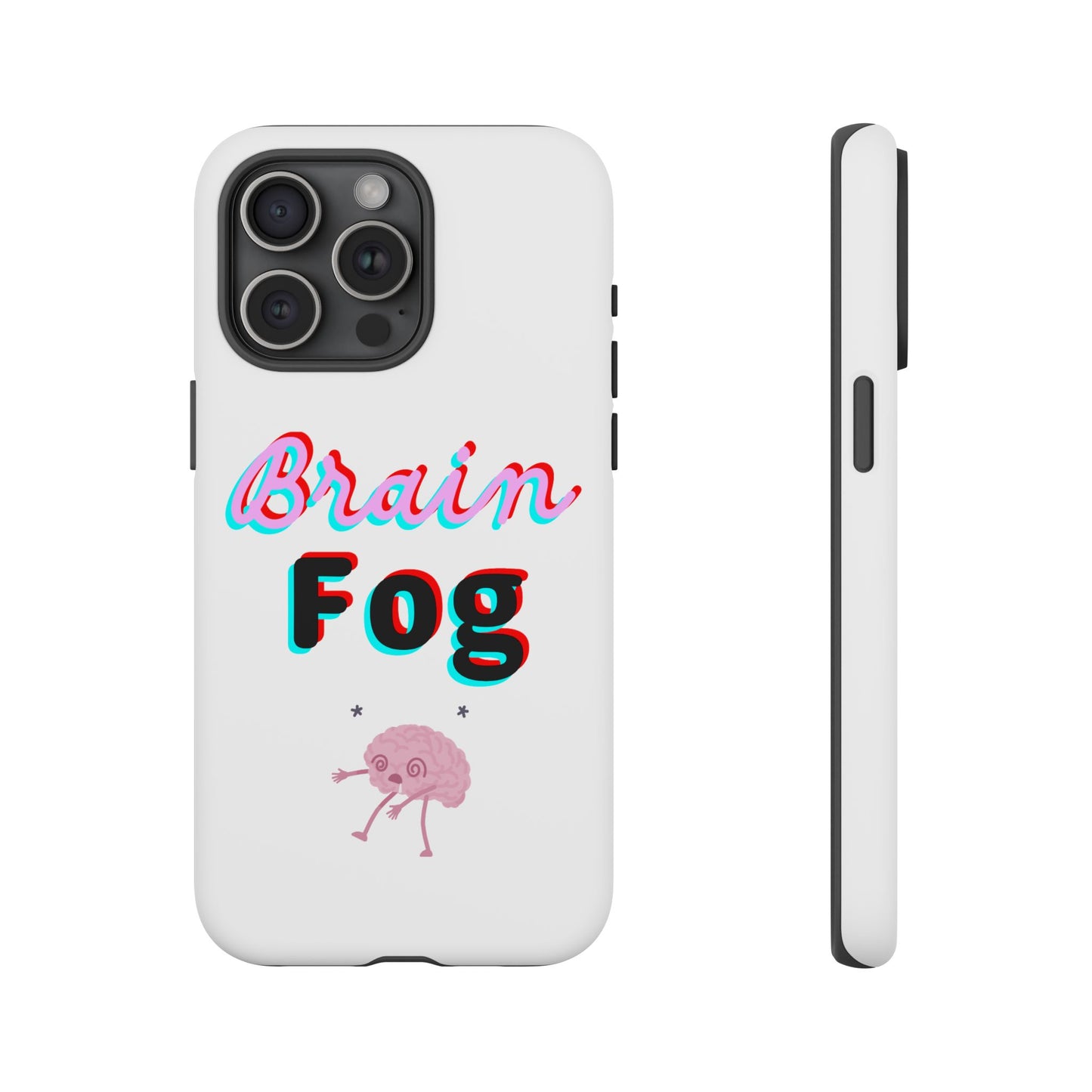Brain Fog Phone Case - Cute Mental Health Accessory