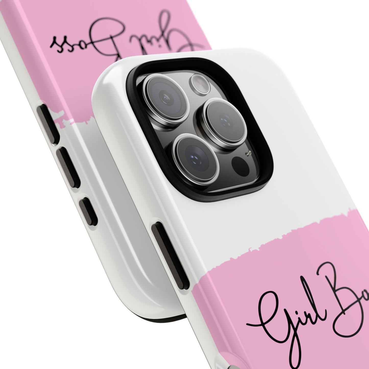 Girl Boss Phone Case - Chic and Stylish Protective Case for iPhone and Google Pixel, Empowering Women Design