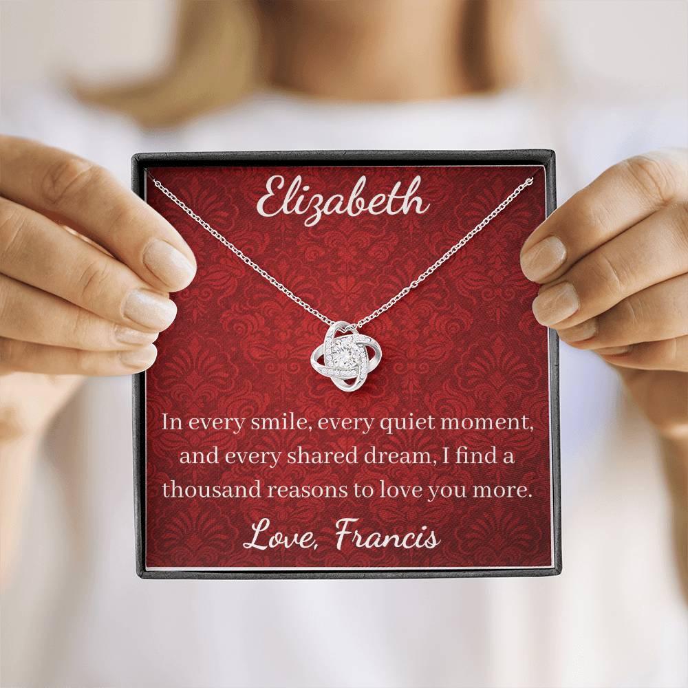 In every smile, every quiet moment, and every shared dream, I find a thousand reasons to love you more.