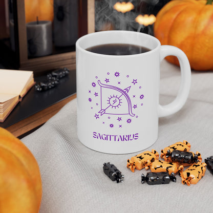 Charming Sagittarius Ceramic Mug - Perfect for Coffee Lovers and Gift Giving