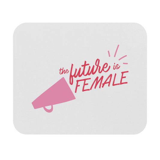 Empowering Future is Female Mouse Pad, Desk Accessories, Gift for Her, Feminist Office Decor, Inspirational Workspace Decor