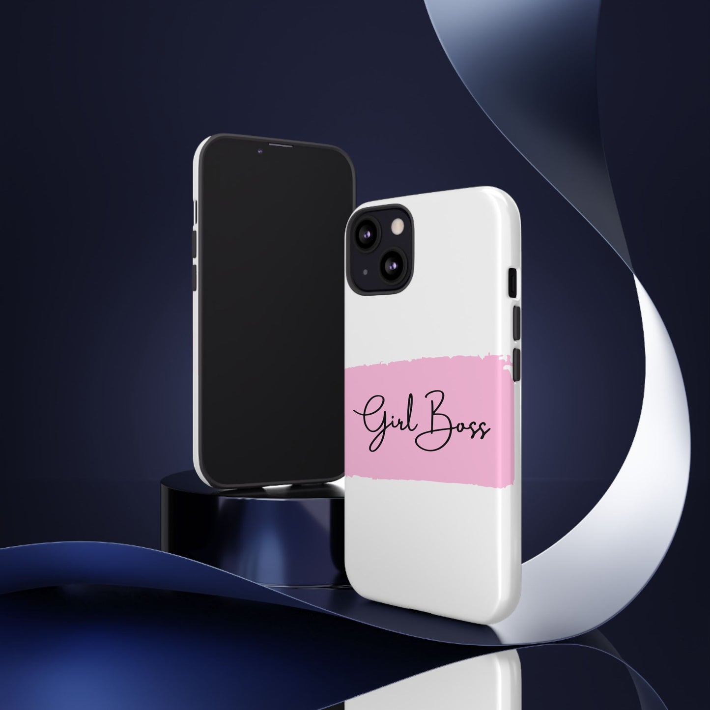 Girl Boss Phone Case - Chic and Stylish Protective Case for iPhone and Google Pixel, Empowering Women Design