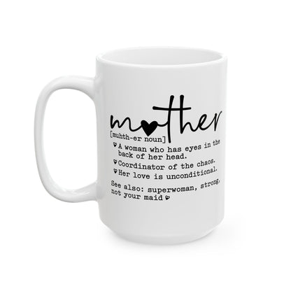 Inspirational Ceramic Mug for Moms - Perfect Mother's Day Gift