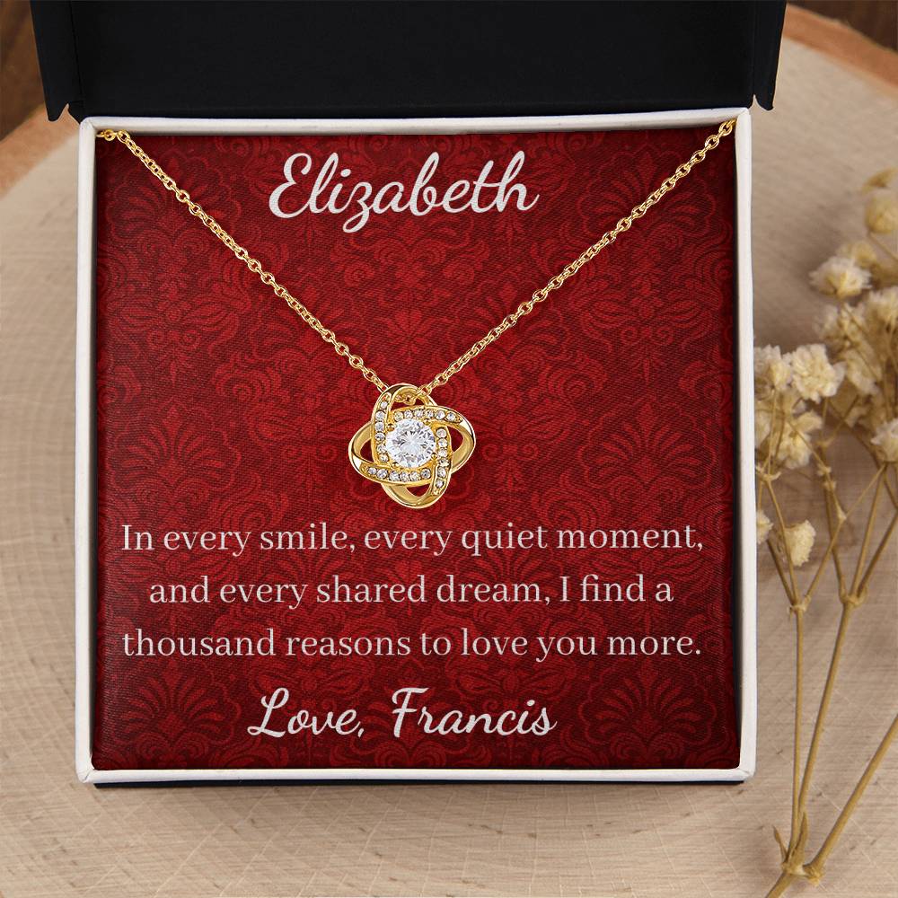 In every smile, every quiet moment, and every shared dream, I find a thousand reasons to love you more.