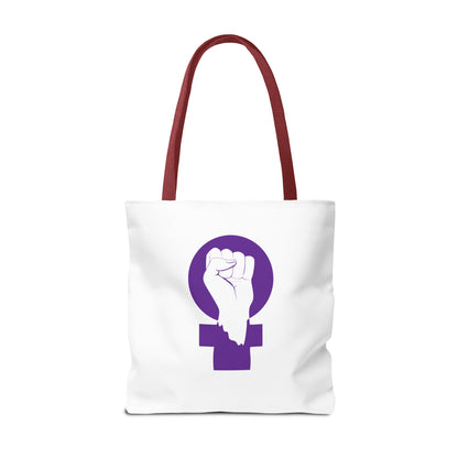 Empowerment Tote Bag for Feminists, Eco-Friendly Shopping Bag, Reusable Carryall, Gift for Women, Protest March Gear