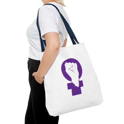Empowerment Tote Bag for Feminists, Eco-Friendly Shopping Bag, Reusable Carryall, Gift for Women, Protest March Gear