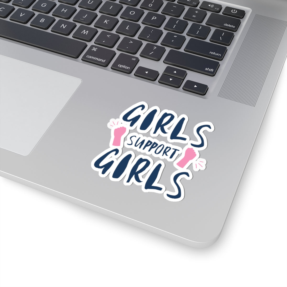 Empowering Girls Support Sticker, Feminist Vinyl Decal for Teens, Laptop Sticker, Gift for Her, Women's Rights, Positive Vibe